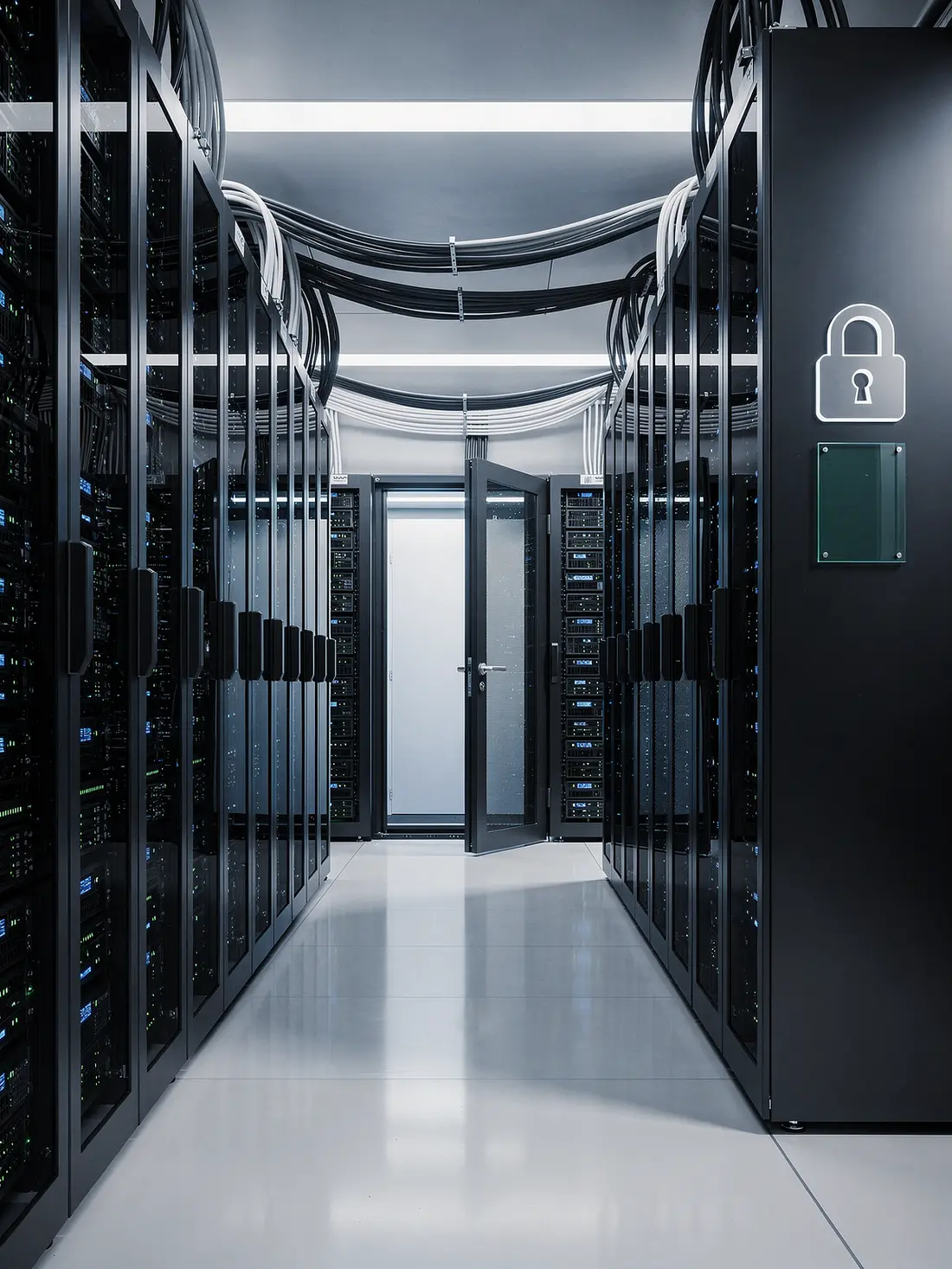 Salle serveurs sécurisée